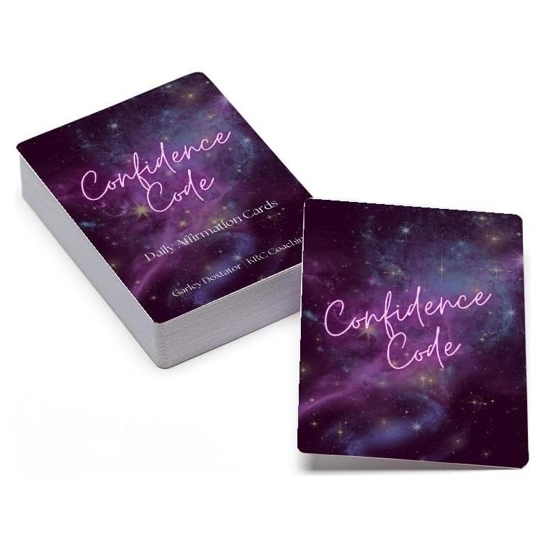 Mazo de Cartas de Afirmación Diaria KRC Coaching - 52 Cartas