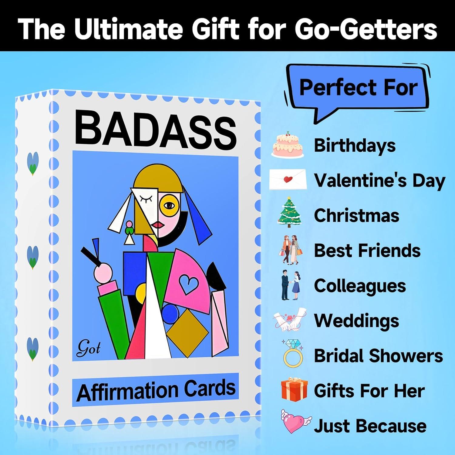 Tarjetas de Afirmaciones JOYJAR para Mujeres - Motivación y Confianza