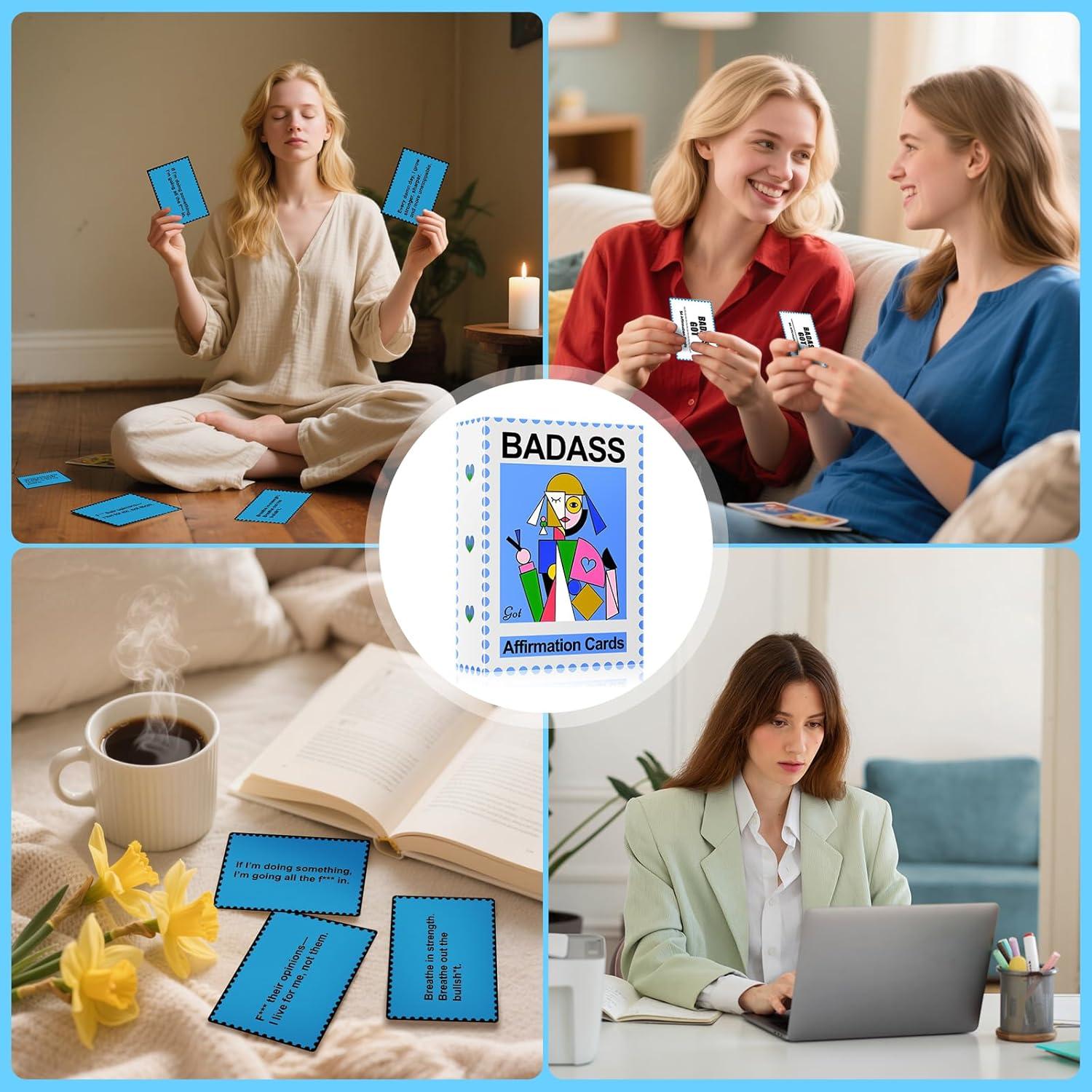 Tarjetas de Afirmaciones JOYJAR para Mujeres - Motivación y Confianza