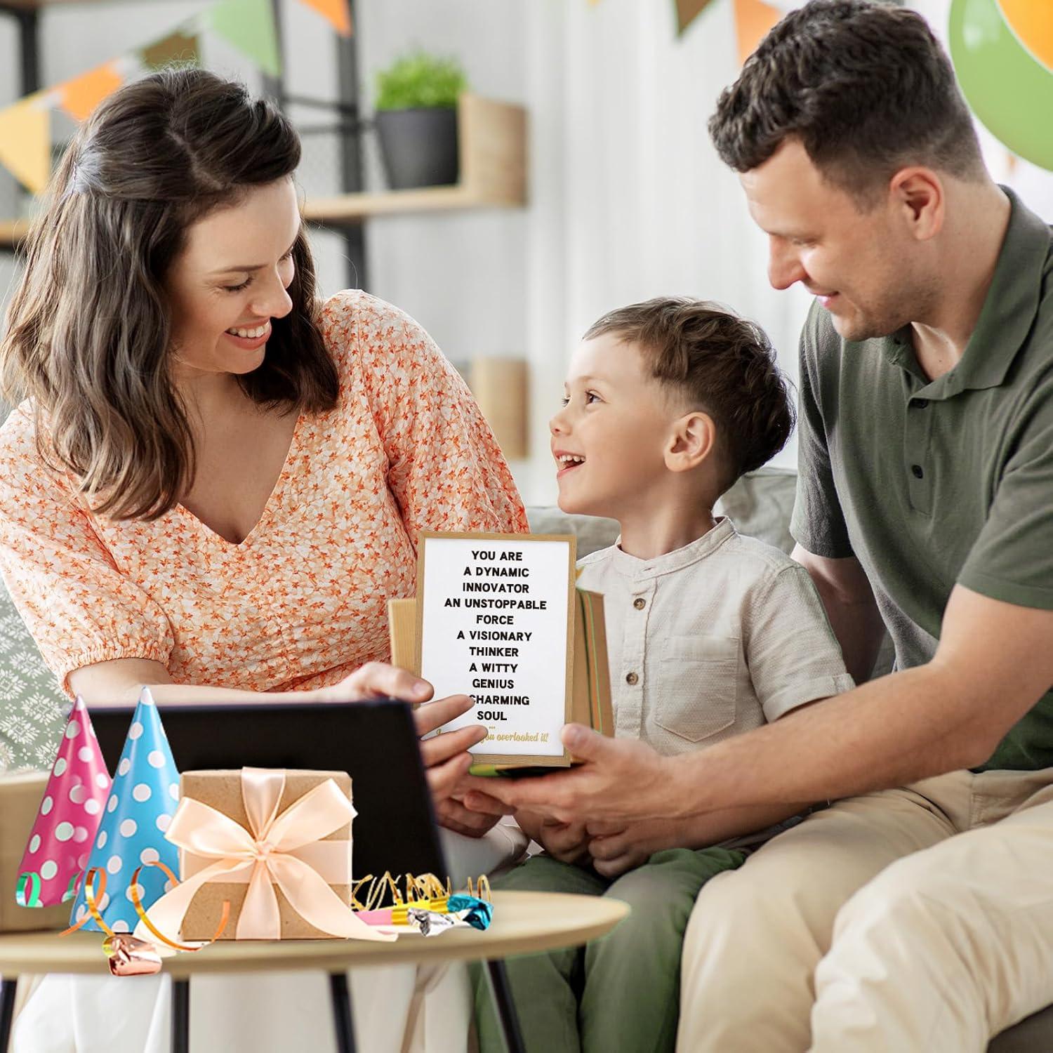 Tarjeta de Afirmaciones FLYAB 5.5x8" con Sobre Dorado