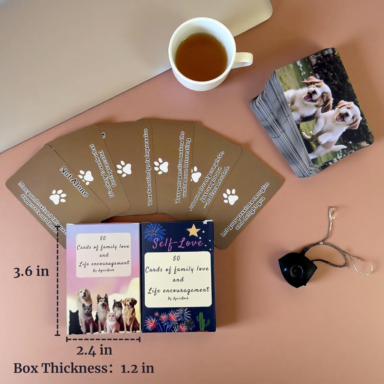 Tarjetas de Afirmaciones Positivas IgnisRock - 50 Mindfulness