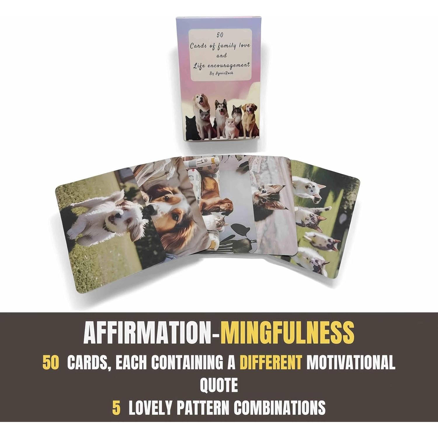 Tarjetas de Afirmaciones Positivas IgnisRock - 50 Mindfulness