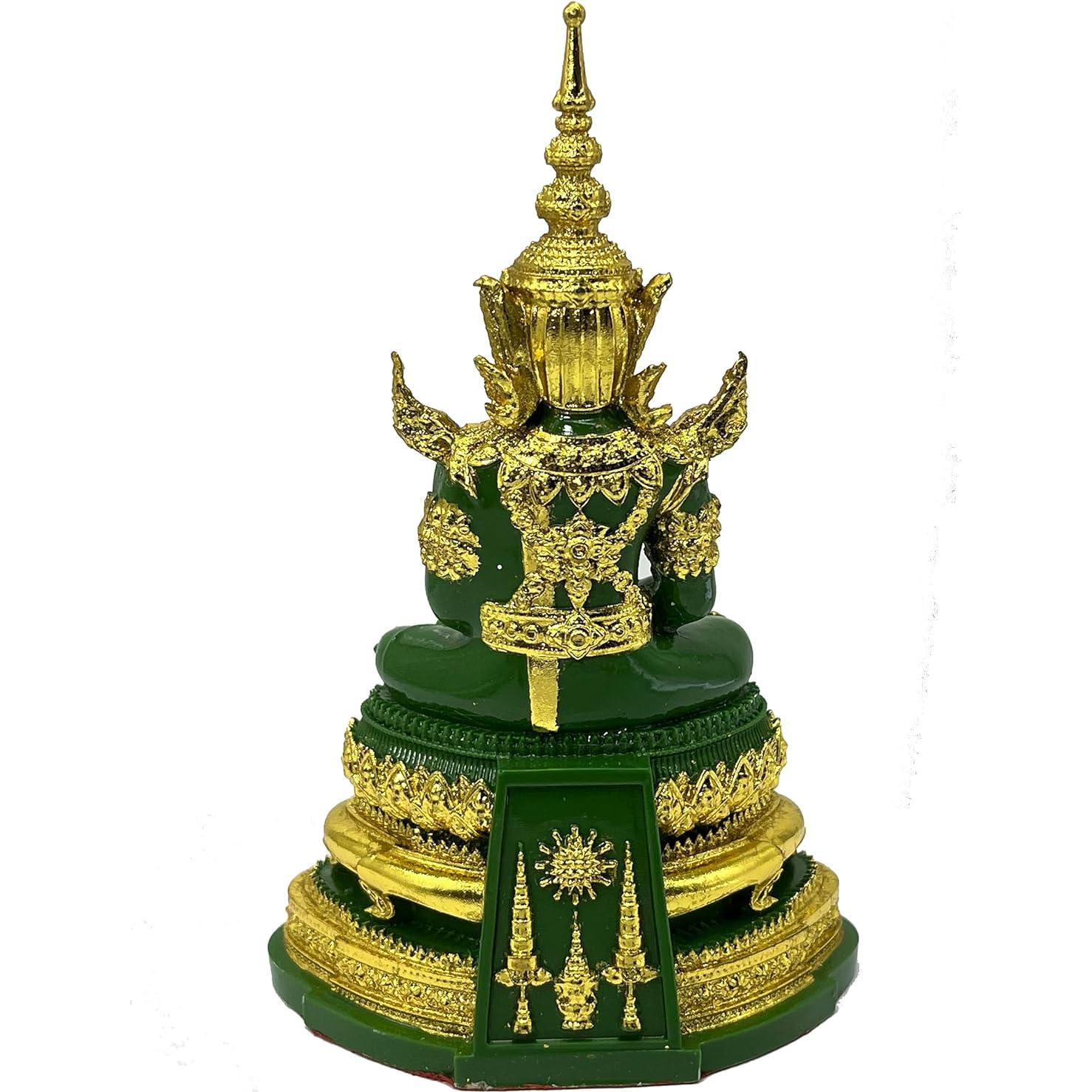 Estatua de Buda Tailandés BUDDHO de Jade 15.24 cm