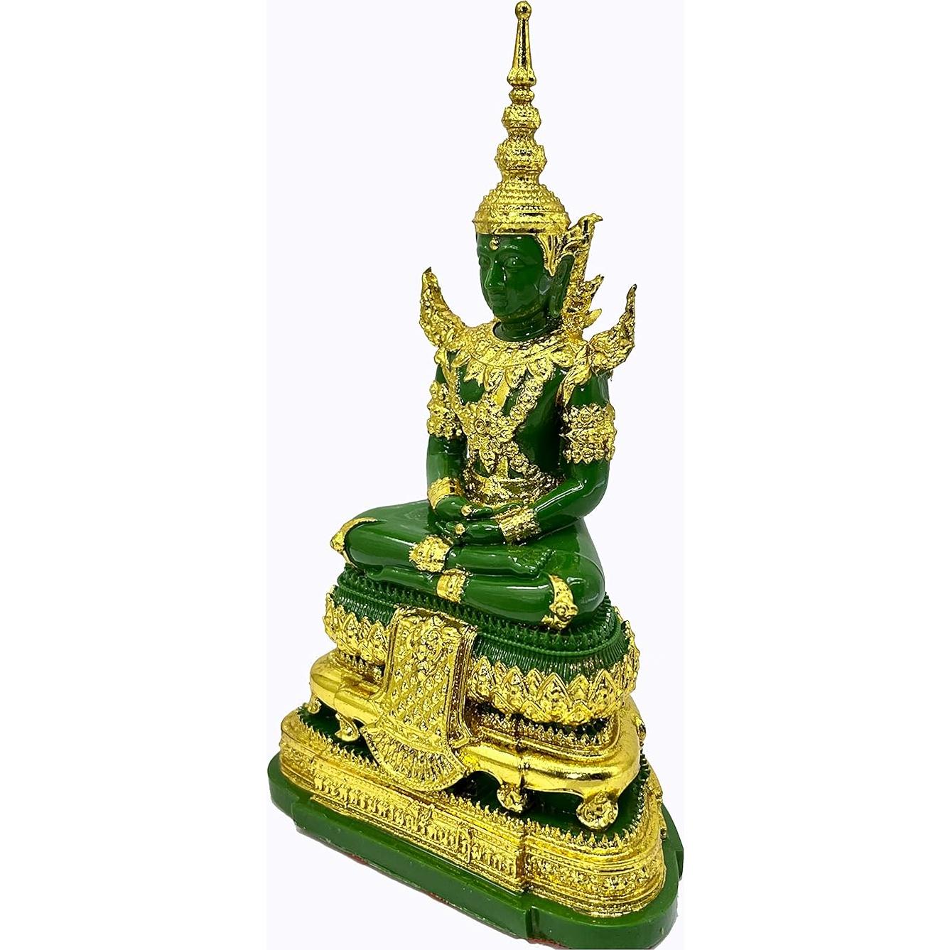 Estatua de Buda Tailandés BUDDHO de Jade 15.24 cm