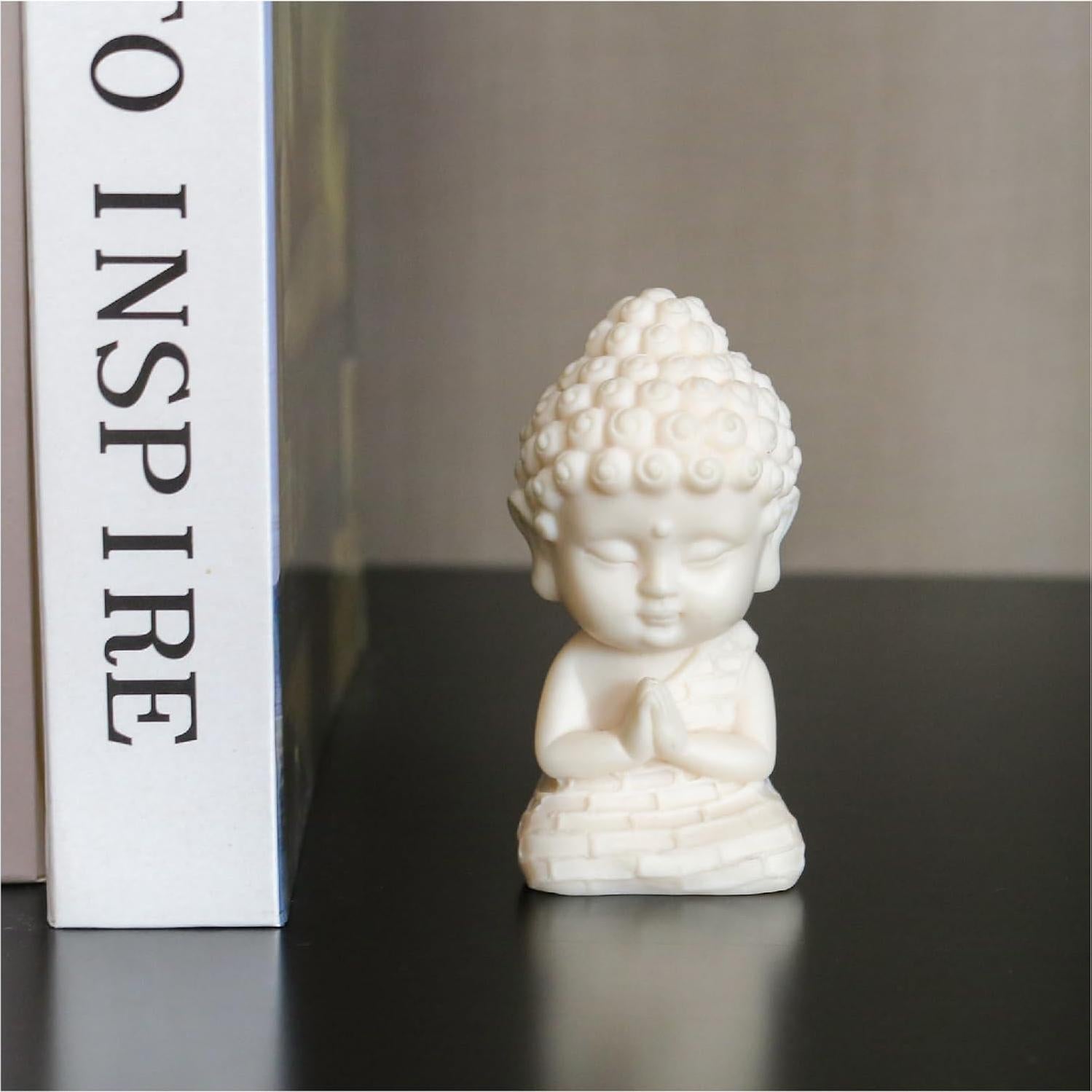 Estatua Mini Buda Bebé Orante Iyulania 8 cm Decorativa