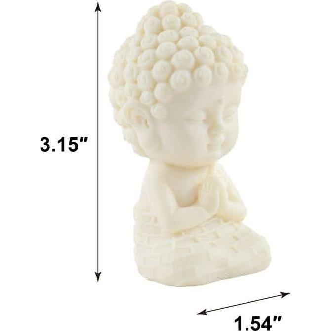 Estatua Mini Buda Bebé Orante Iyulania 8 cm Decorativa