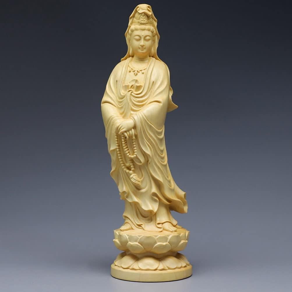 Estatua de Quan Yin Feng Shui SEWACC 12x3.6 cm decoración budista