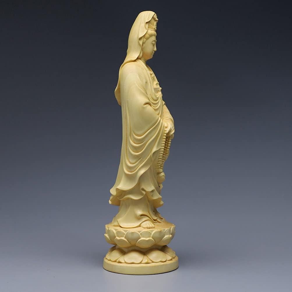 Estatua de Quan Yin Feng Shui SEWACC 12x3.6 cm decoración budista