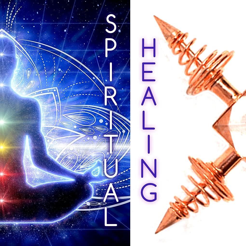 Generador de Energía Espiritual Cobre con Pirámide de Cuarzo
