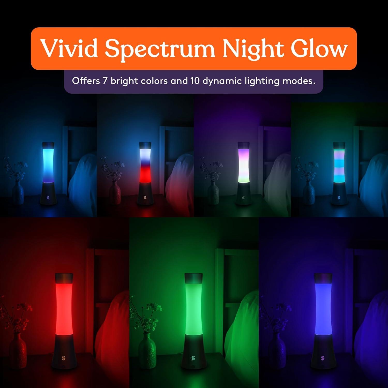 Lámpara de Lava LED Sensory Light Suministros Especiales 30 cm