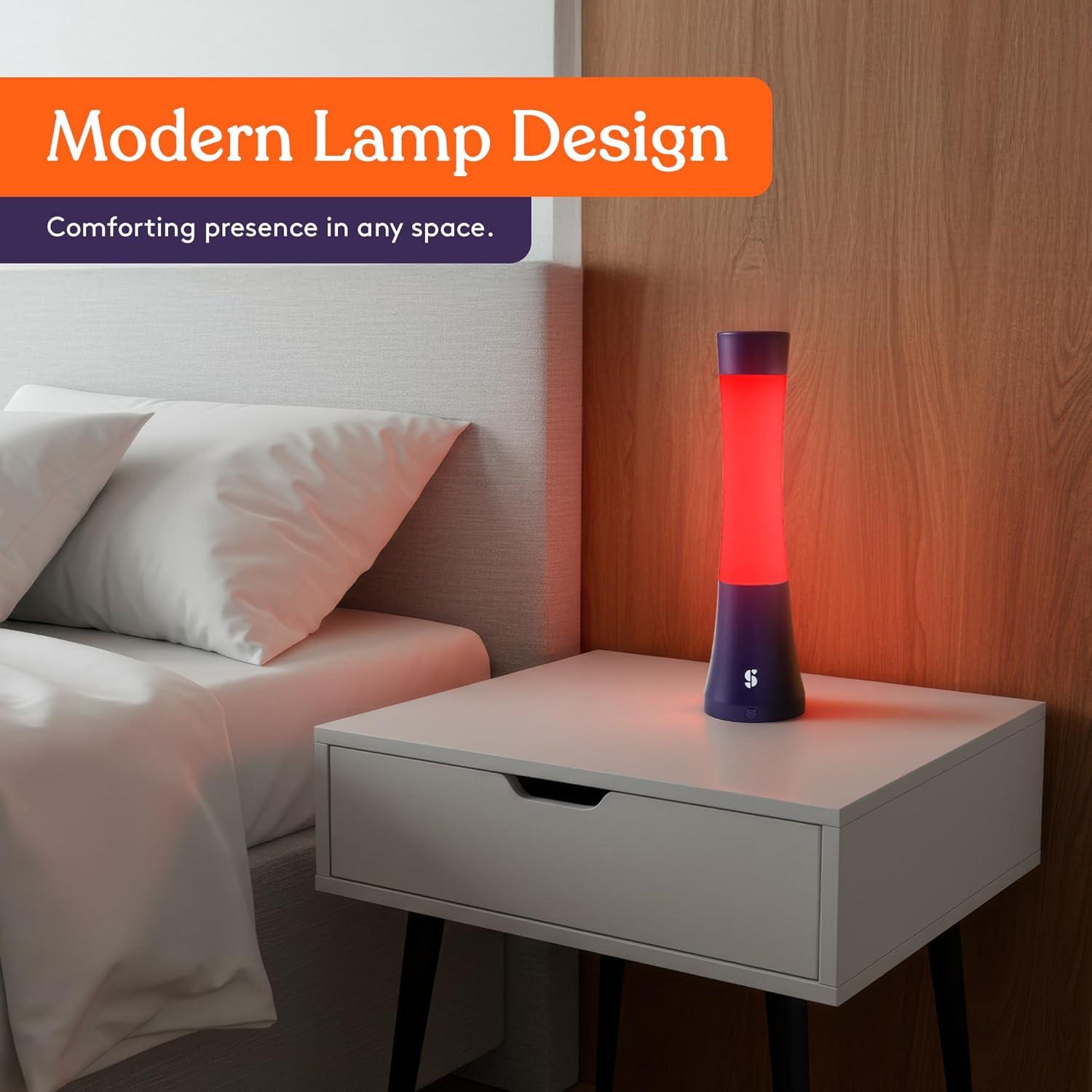 Lámpara de Lava LED Sensory Light Suministros Especiales 30 cm