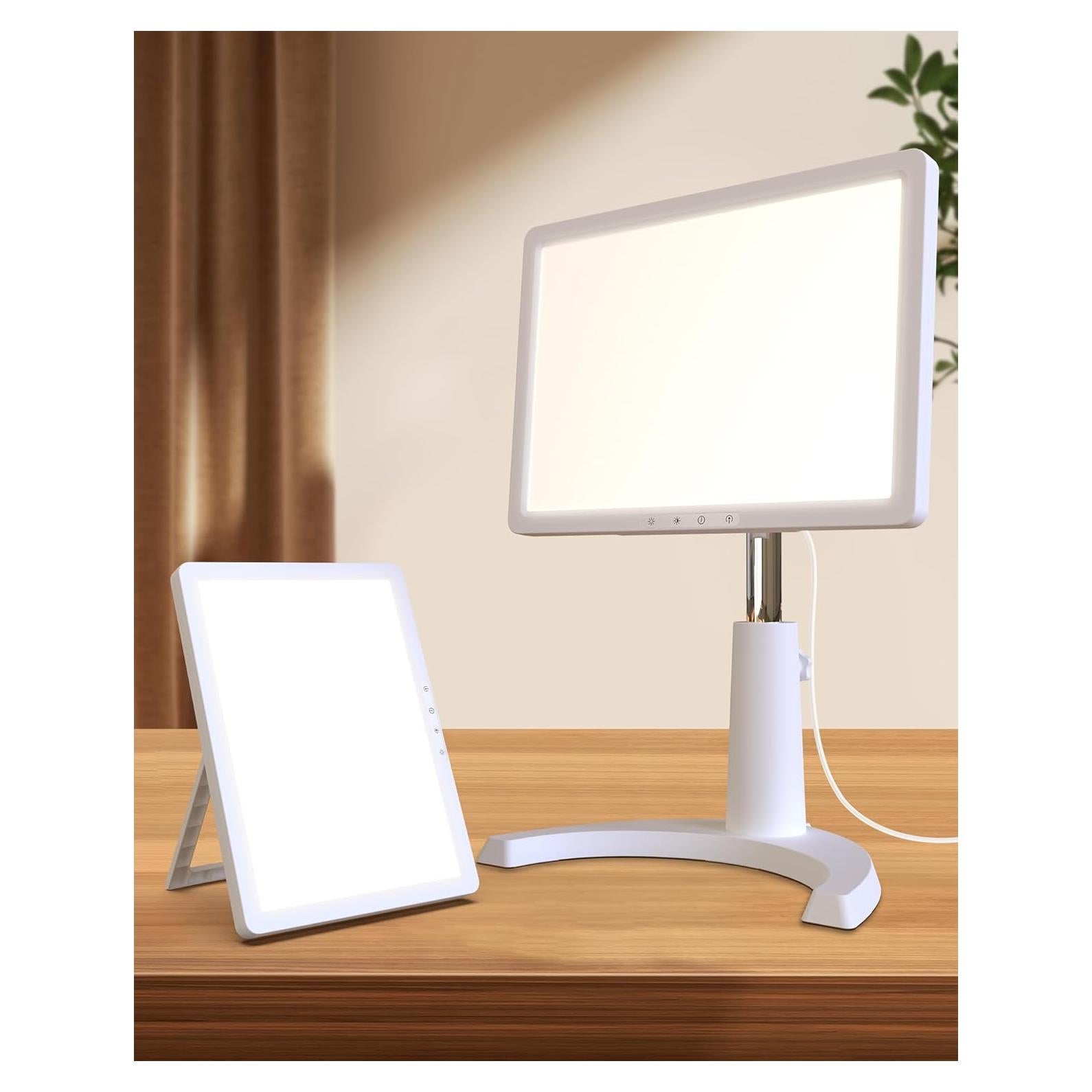 Lámpara de Terapia de Luz LED TroupePal 12000 Lux 3 en 1