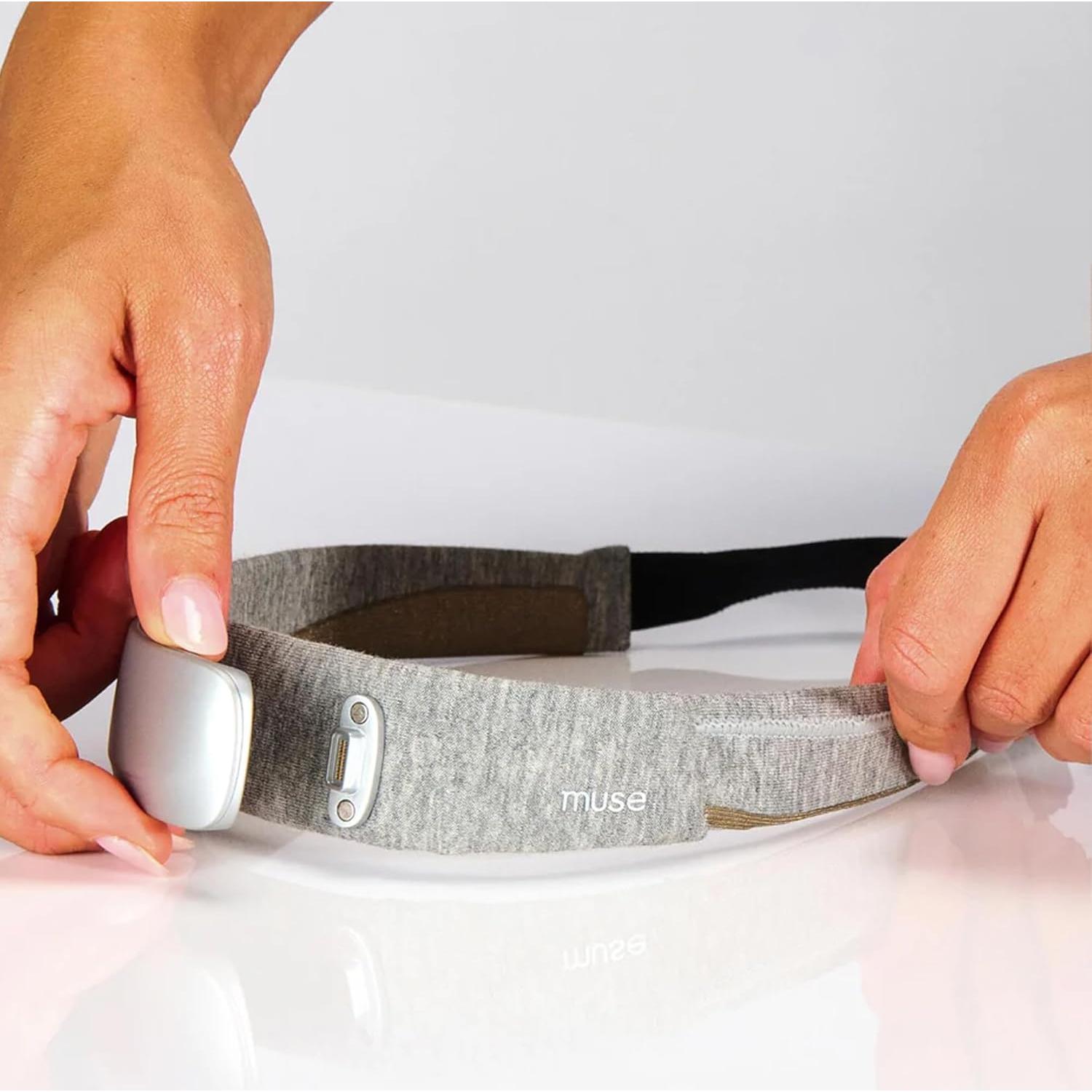 Banda de Cabeza Muse S Athena - Neurofeedback y Meditación - Gris Claro