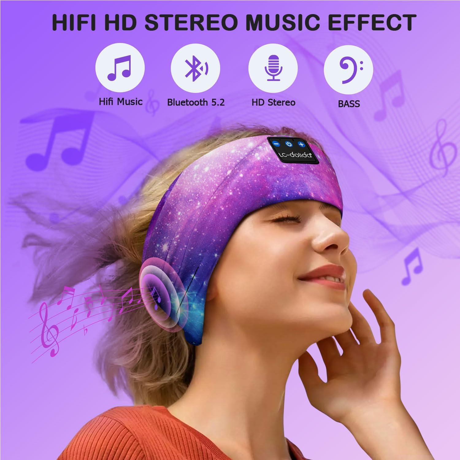 Auriculares Bluetooth LC-dolida Diadema Inalámbrica para Dormir