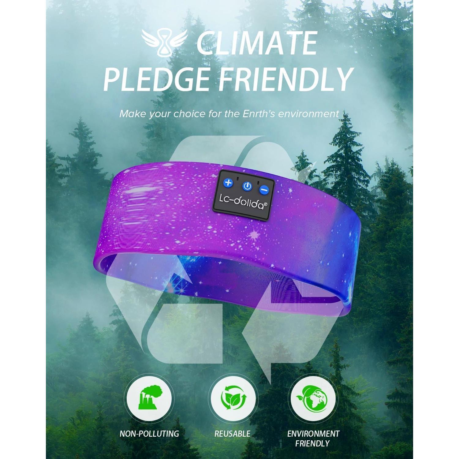 Auriculares Bluetooth LC-dolida Diadema Inalámbrica para Dormir