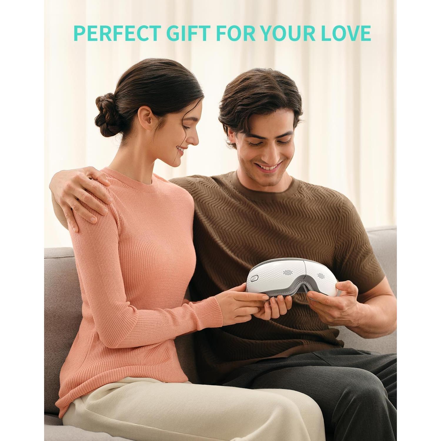 Masajeador de Ojos SKG ES300 con Calor y Música, Plegable