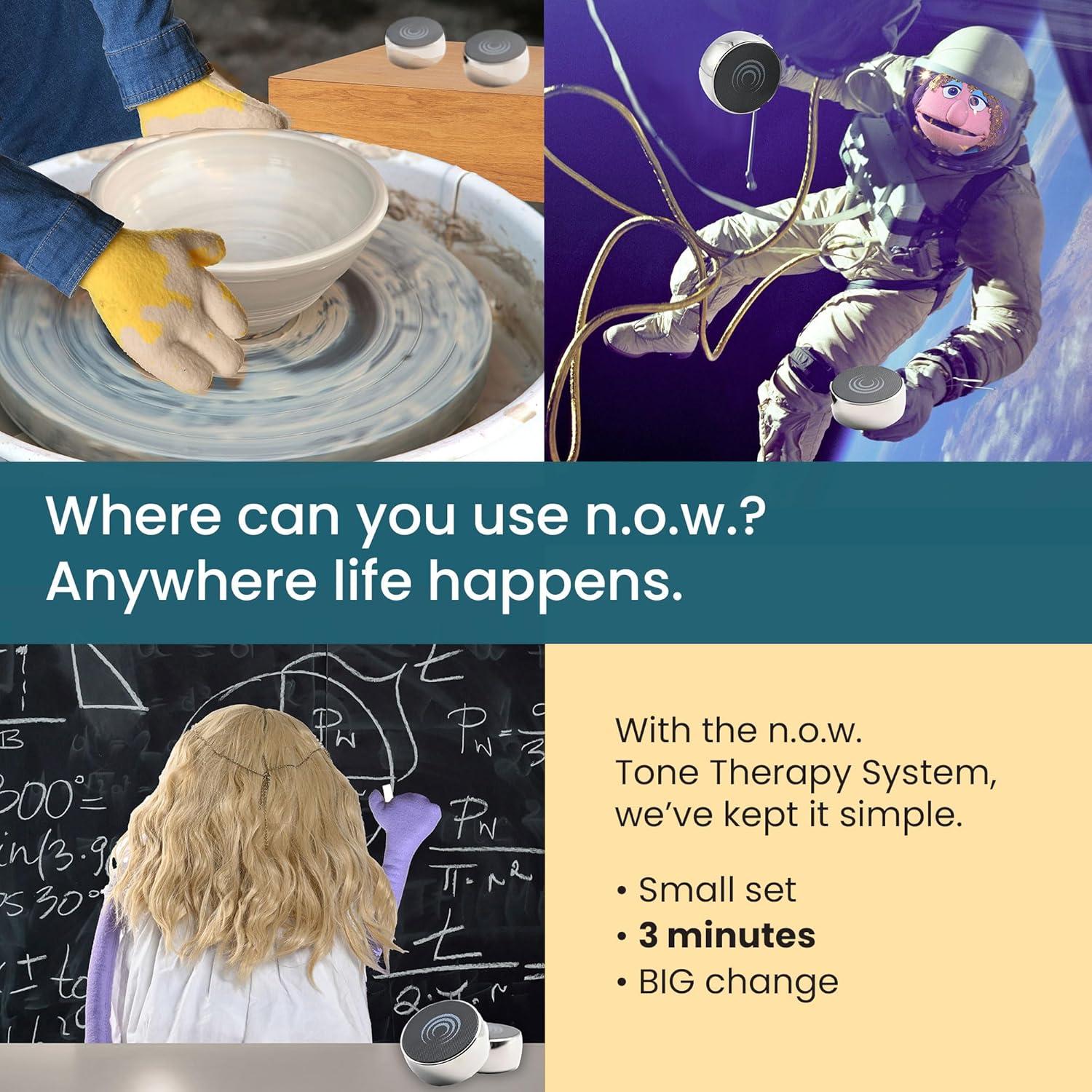 Sistema de Terapia de Tono n.o.w. Solu - Audio de 3 Minutos