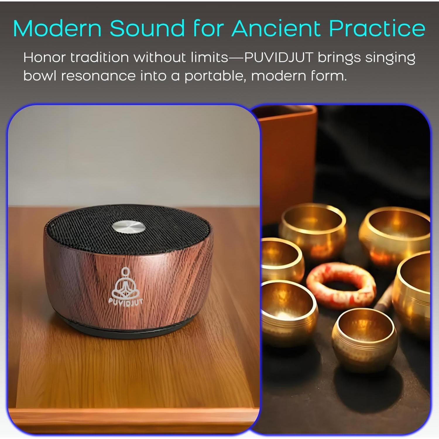 Máquina de Sonido de Meditación PUVIDJUT M3 - 5 Tonos, 3 Temporizadores