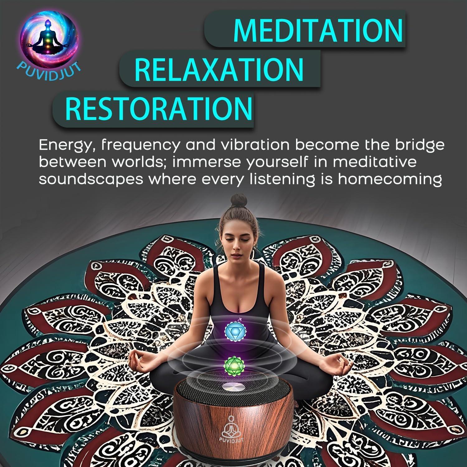 Máquina de Sonido de Meditación PUVIDJUT M3 - 5 Tonos, 3 Temporizadores