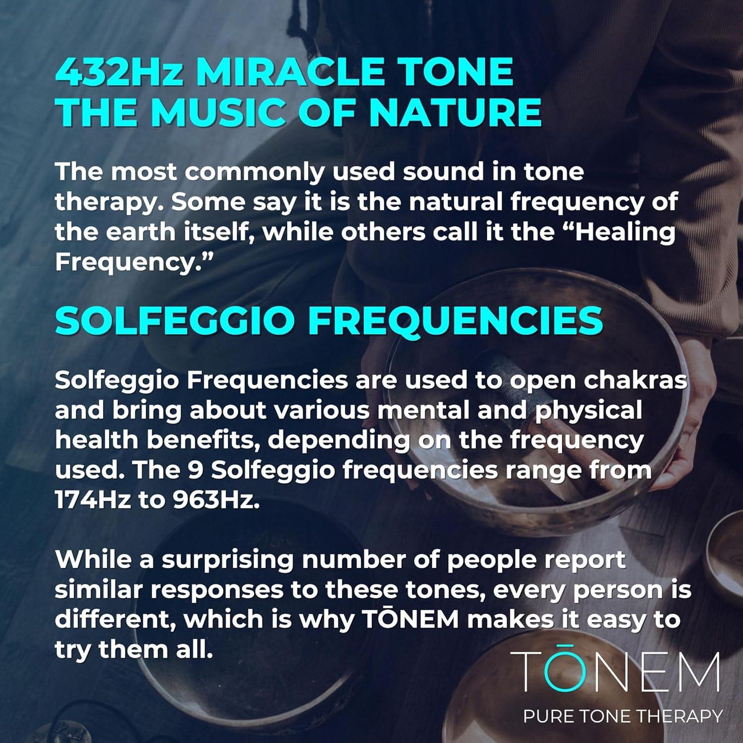 Terapia de Sonido TōNEM 432Hz con Frecuencias Solfeggio