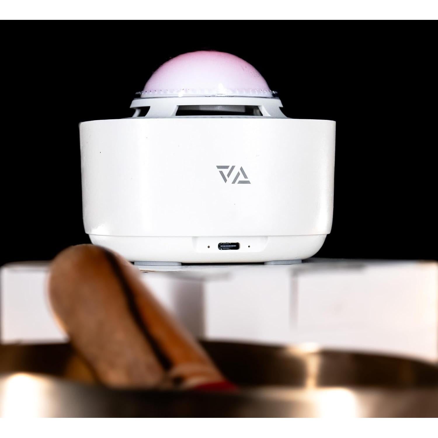 Máquina de Frecuencias de Sonido Vibe Aura - 7 Cuencos Cristal