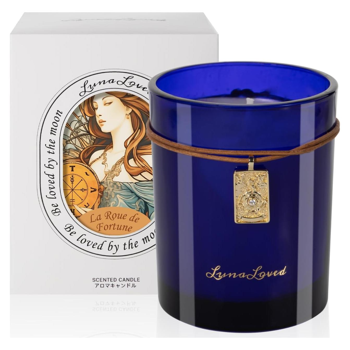 Vela Aromática de Soja LunaLoved 230g Madera Cítrica