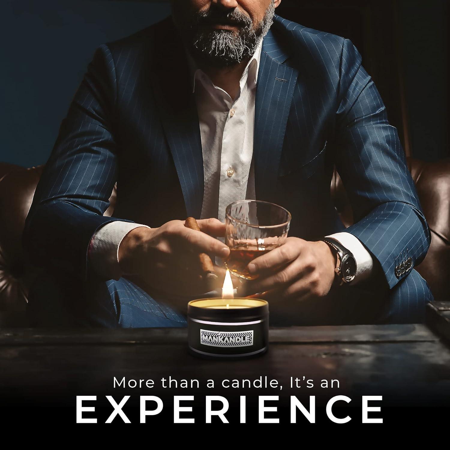 Set de 6 Velas Aromáticas Majestic Zen para Hombres - Cera de Soja