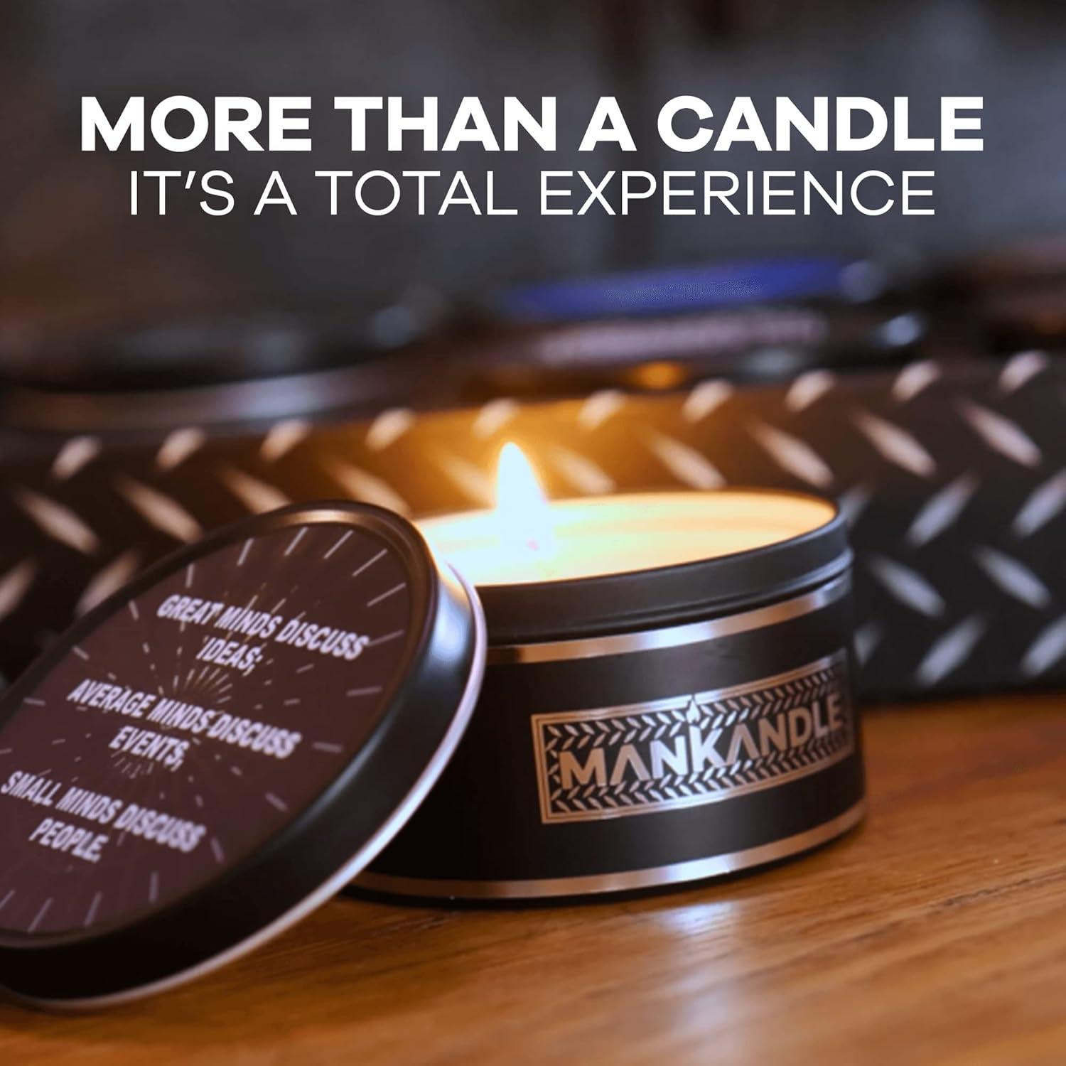 Set de 6 Velas Aromáticas Majestic Zen para Hombres - Cera de Soja