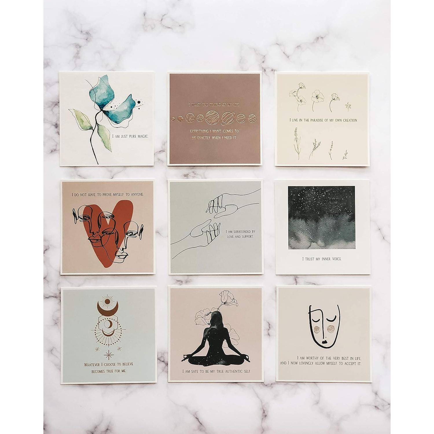 Tarjetas de Afirmación y Meditación Lamare - 40 Piezas