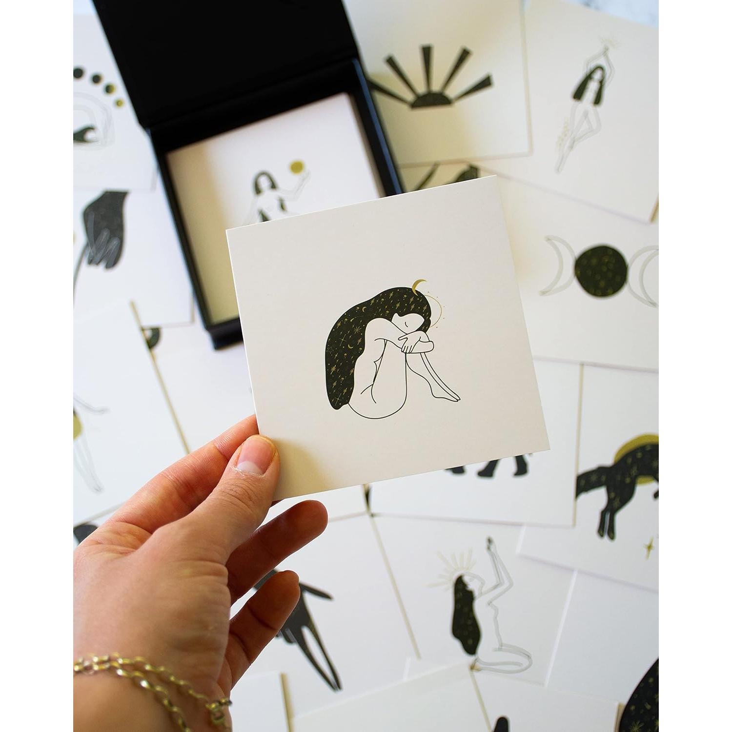 Tarjetas de Afirmación y Meditación Lamare - 40 Piezas