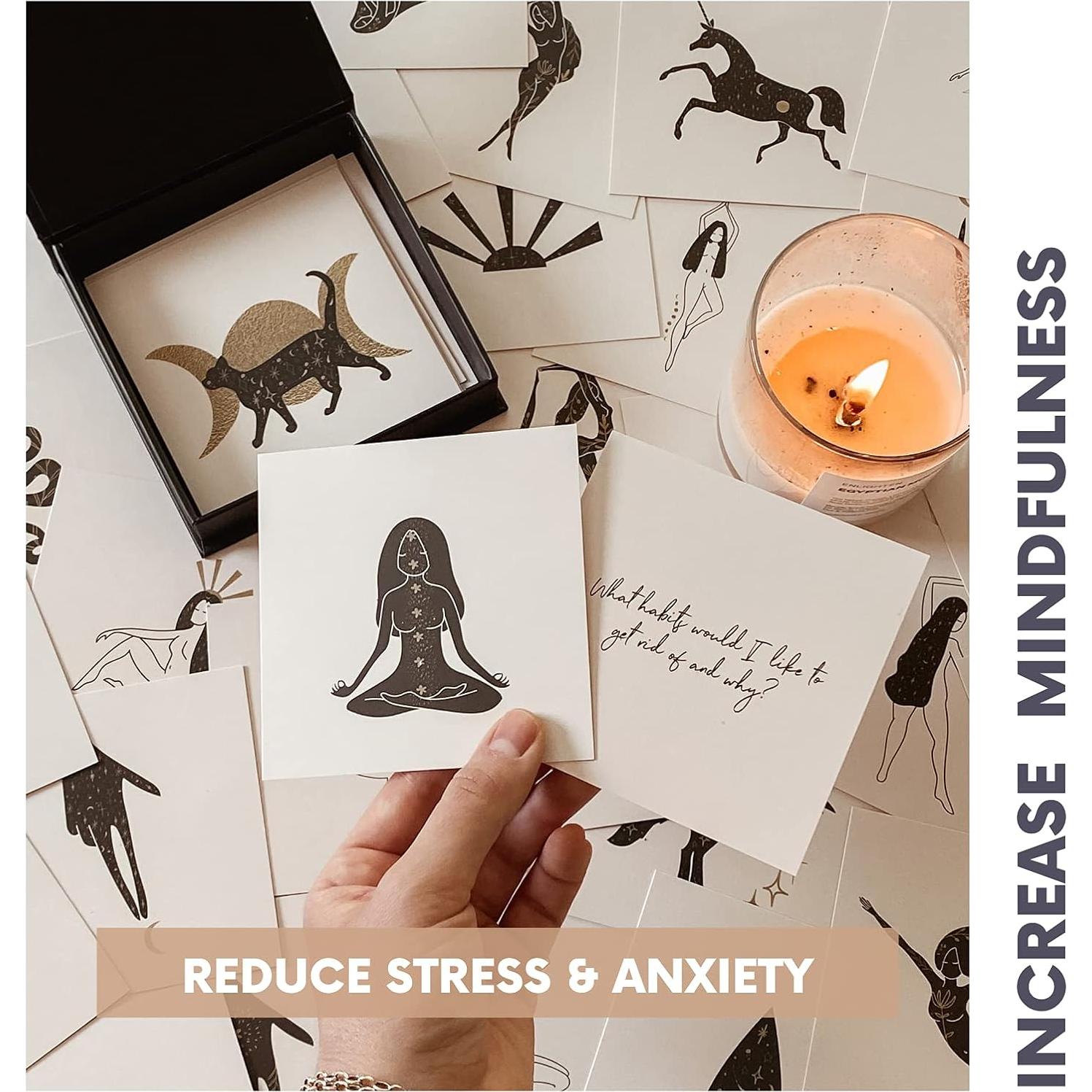 Tarjetas de Afirmación y Meditación Lamare - 40 Piezas