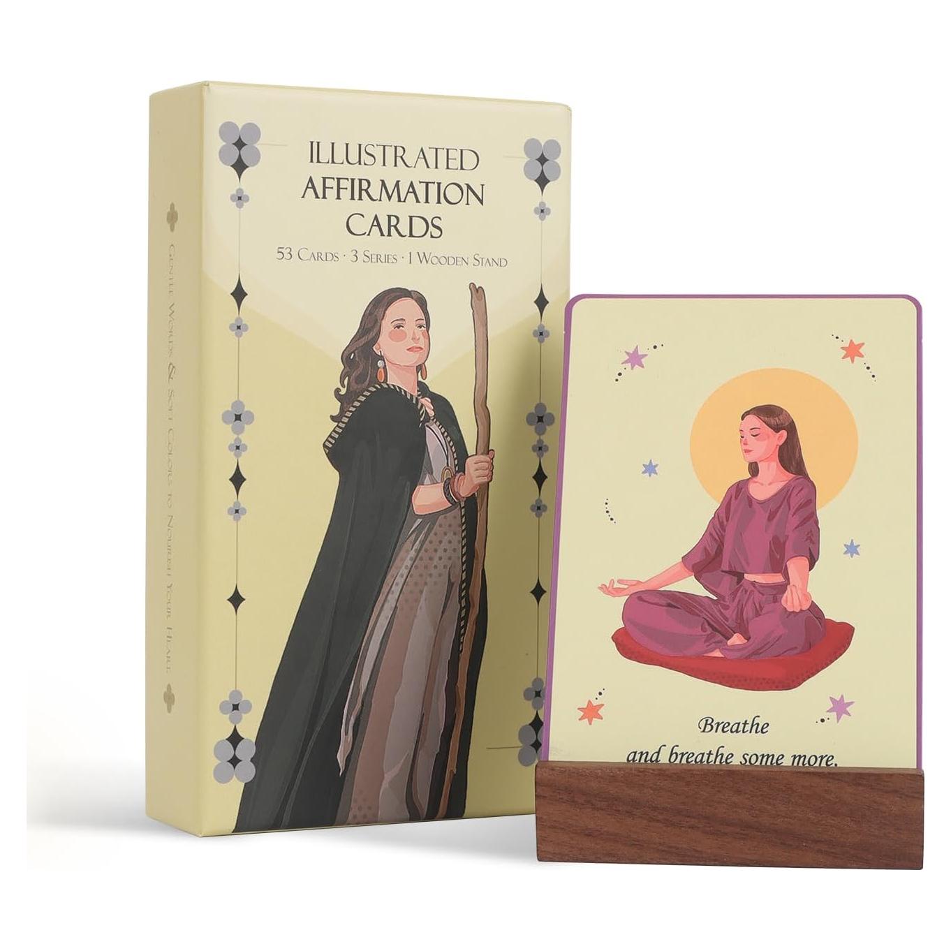 Tarjetas de Afirmación FOUNCY - 53 Tarjetas Motivacionales