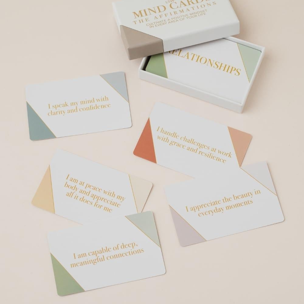 Tarjetas de Afirmación LSW Londres - 50 Afirmaciones para Crecimiento