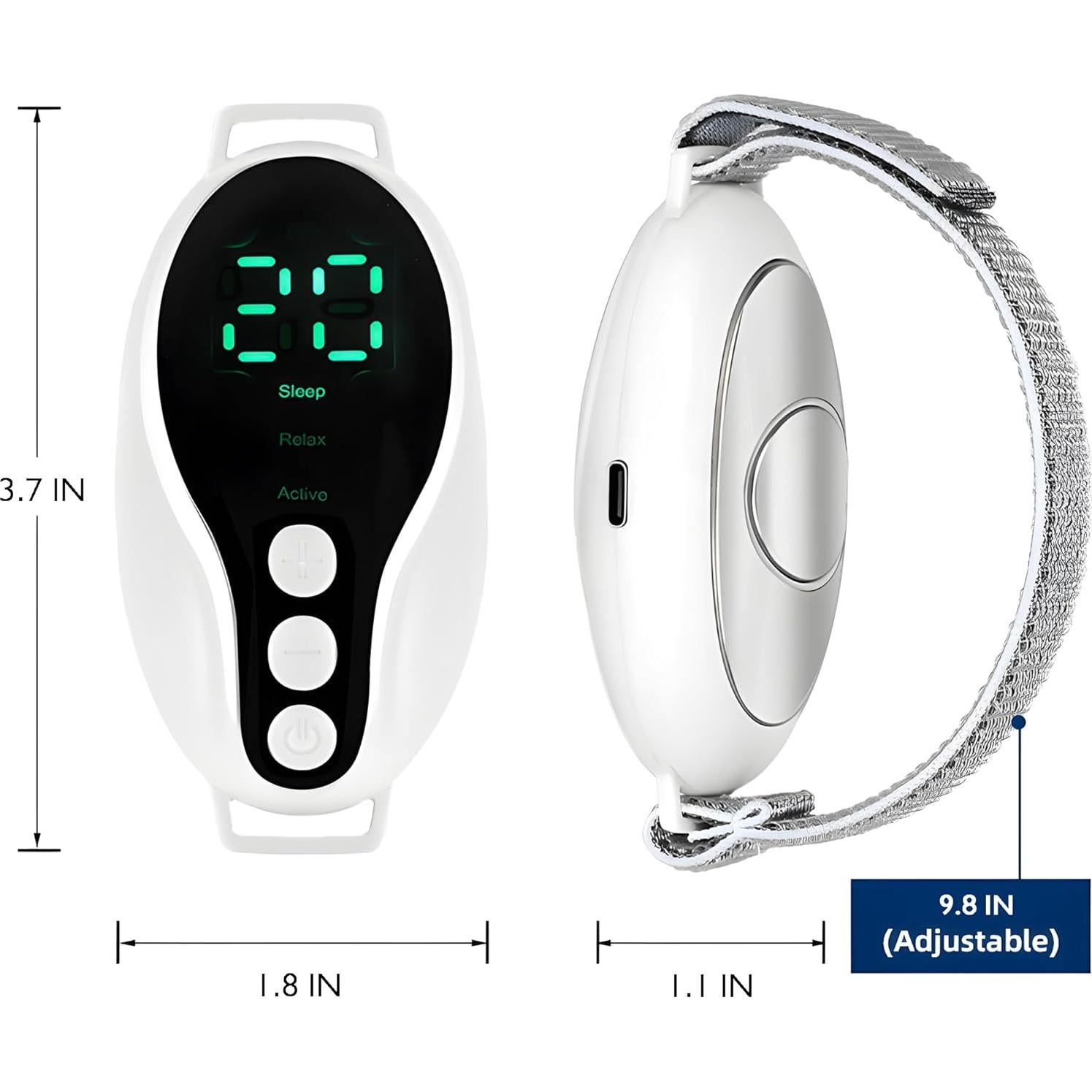 Dispositivo Portátil de Sueño MACTANO SMY-2 Alivio Insomnio