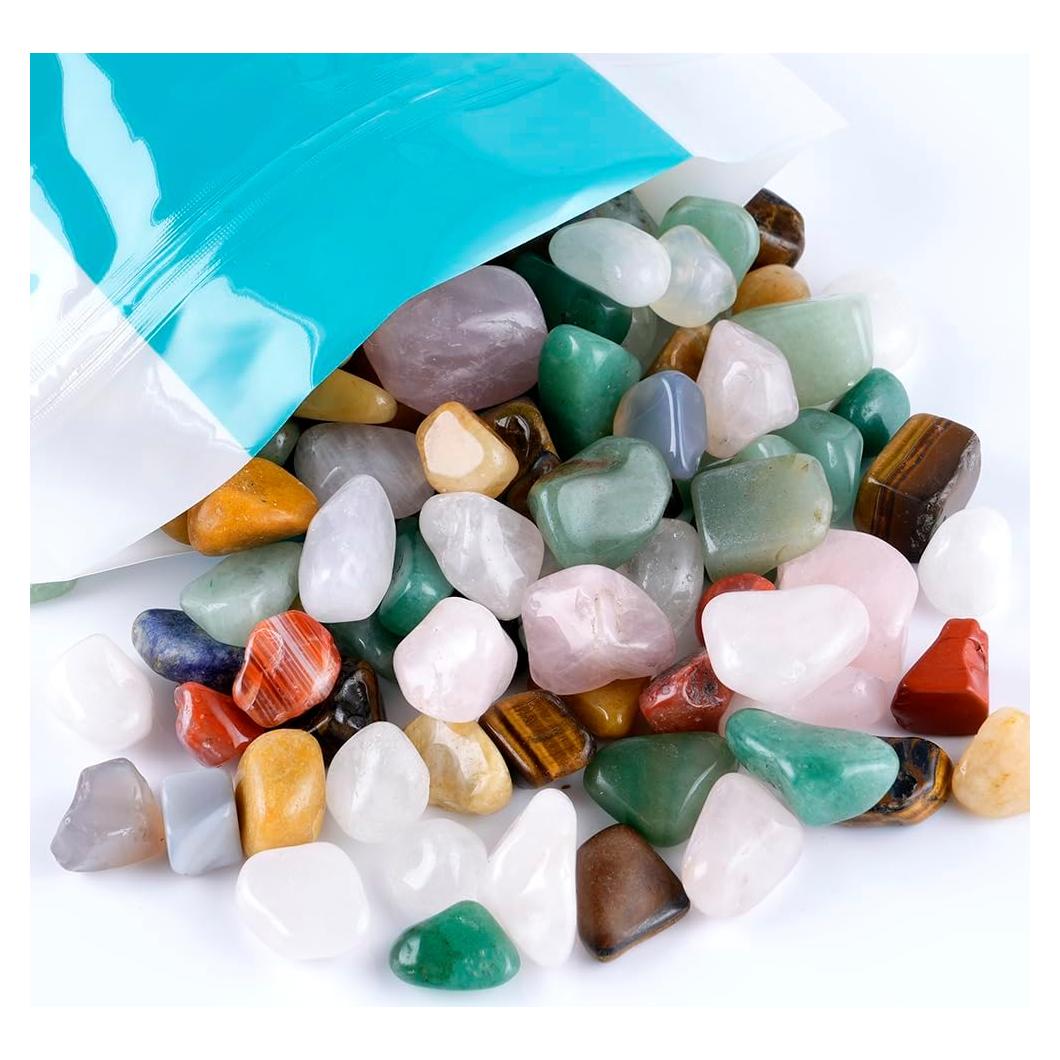 Chips de Cristal Pulidos TGS Gems 1.36 kg para Decoración