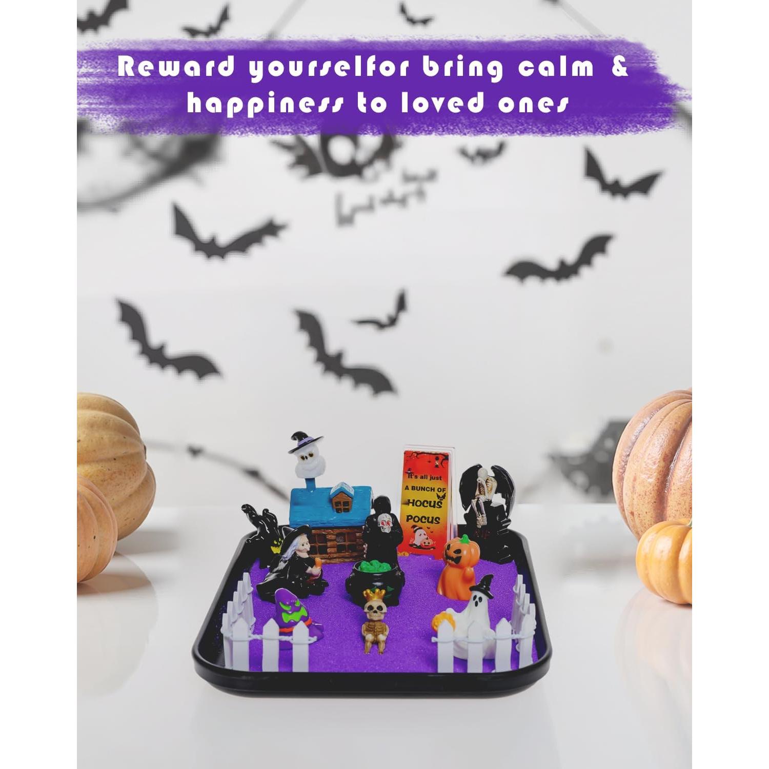 Kit Jardín Zen Halloween MSEHKM con Cartel Inspirador