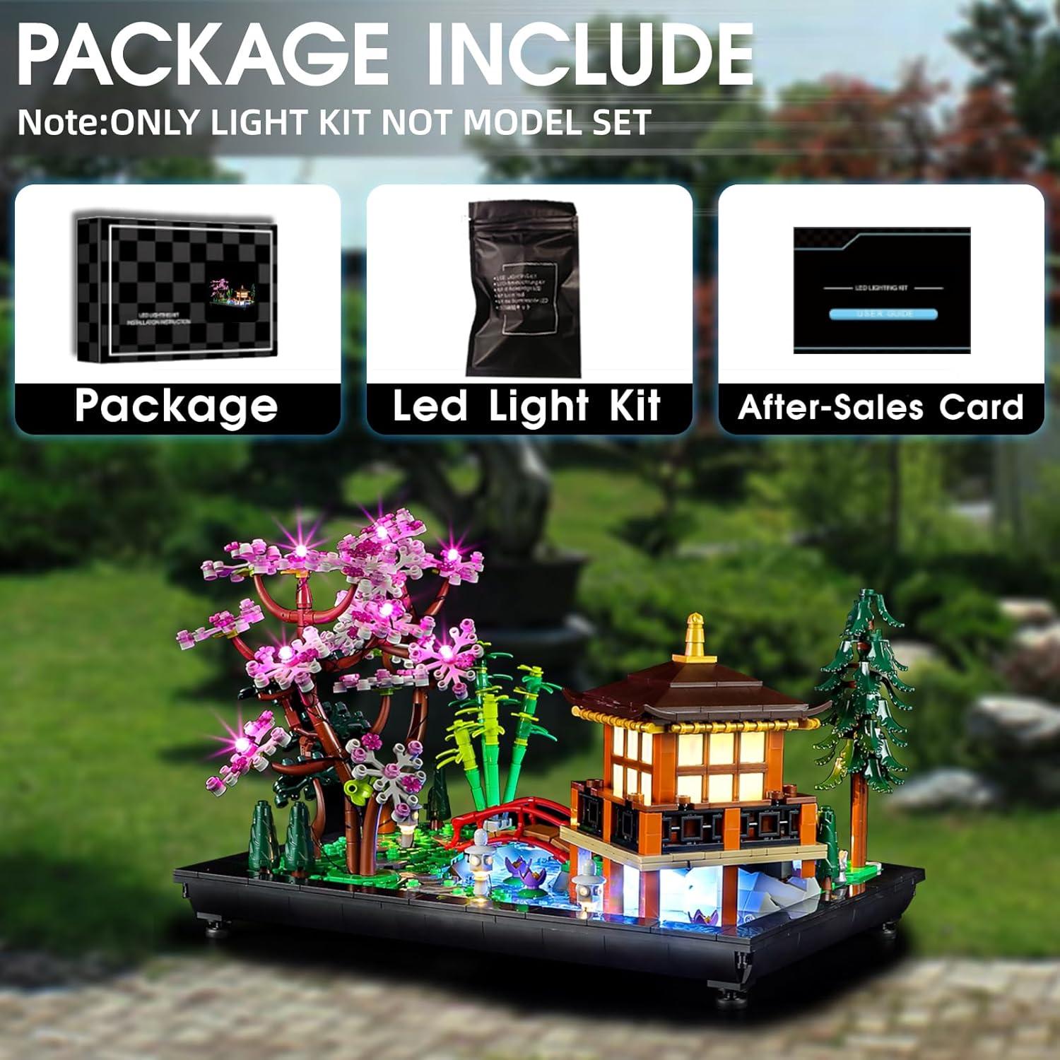 Kit de Luz LED Tusedna para LEGO 10315 Jardín Tranquilo