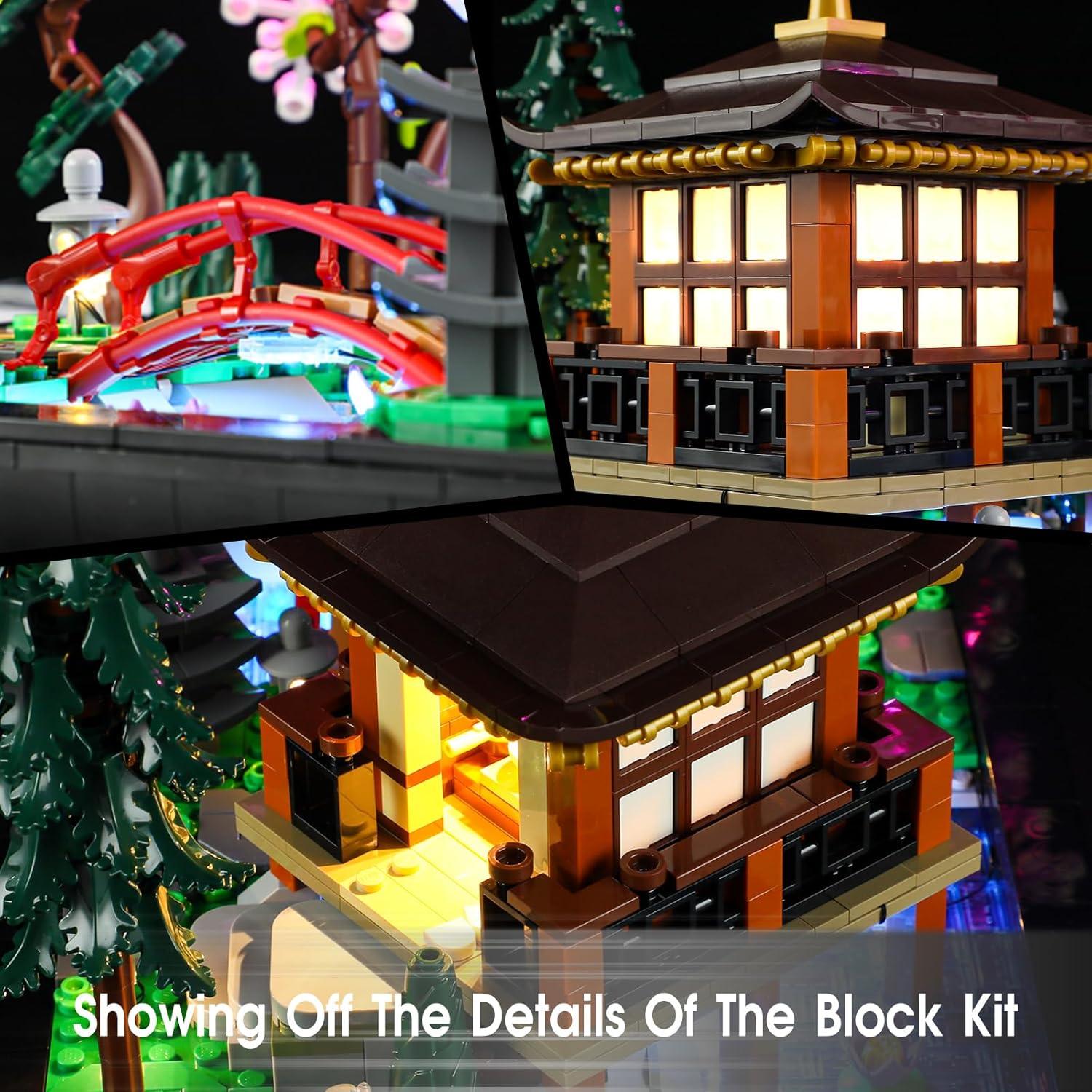 Kit de Luz LED Tusedna para LEGO 10315 Jardín Tranquilo