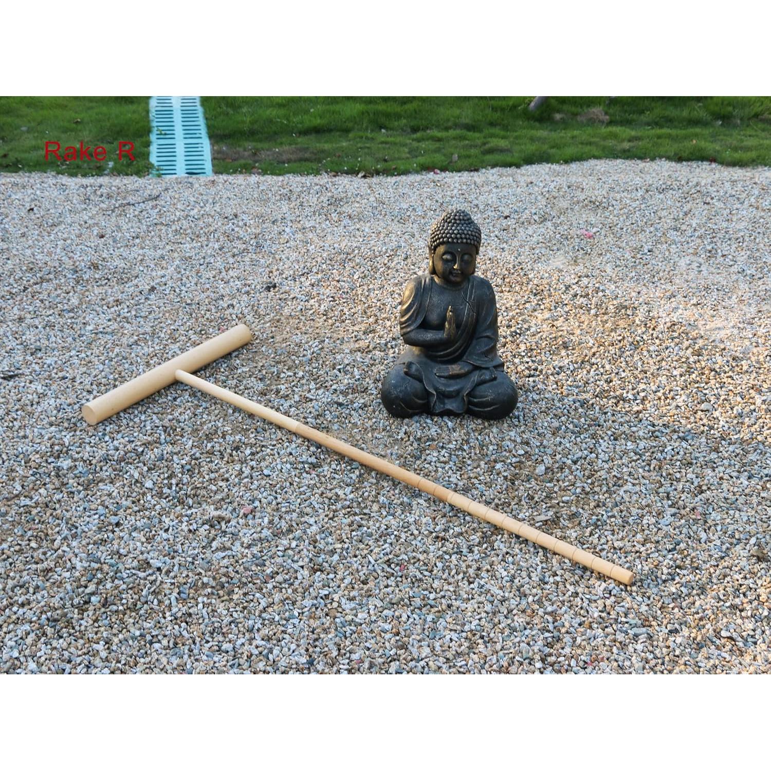 Rastrillo de Jardín Zen BangBangDa 121.92 cm Madera Haya