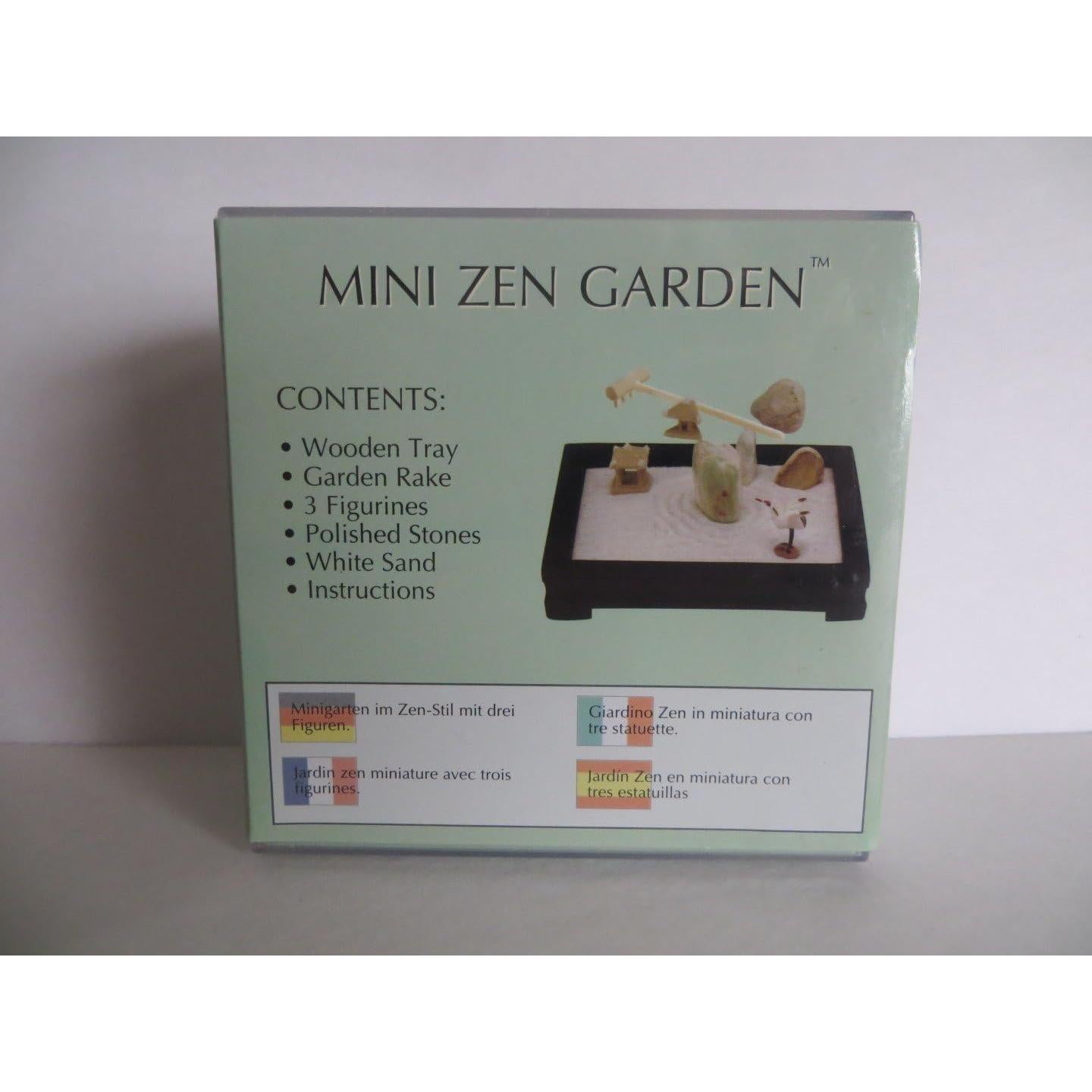 Jardín Zen Mini Star Magic 10.16x7.62 cm con Arena y Rocas