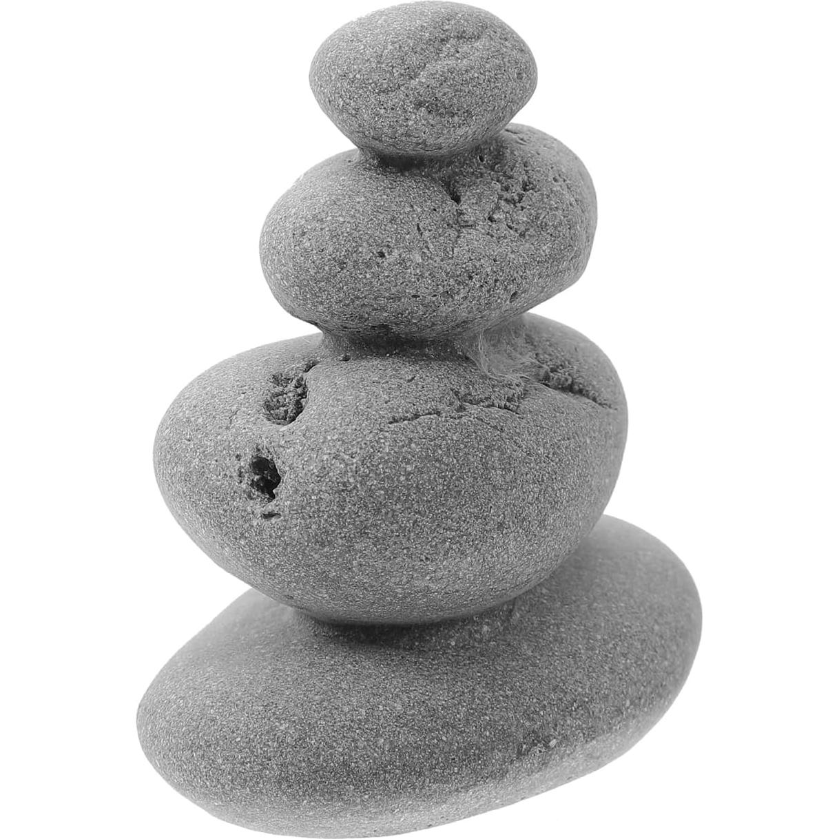 Balacoo Piedras Equilibradas para Jardín Zen 6.5 cm Decoración