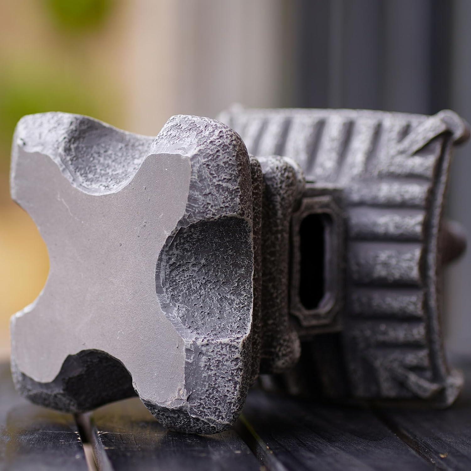 Estatua Pagoda Solar Gardenfans 17 cm con Luz LED para Jardín