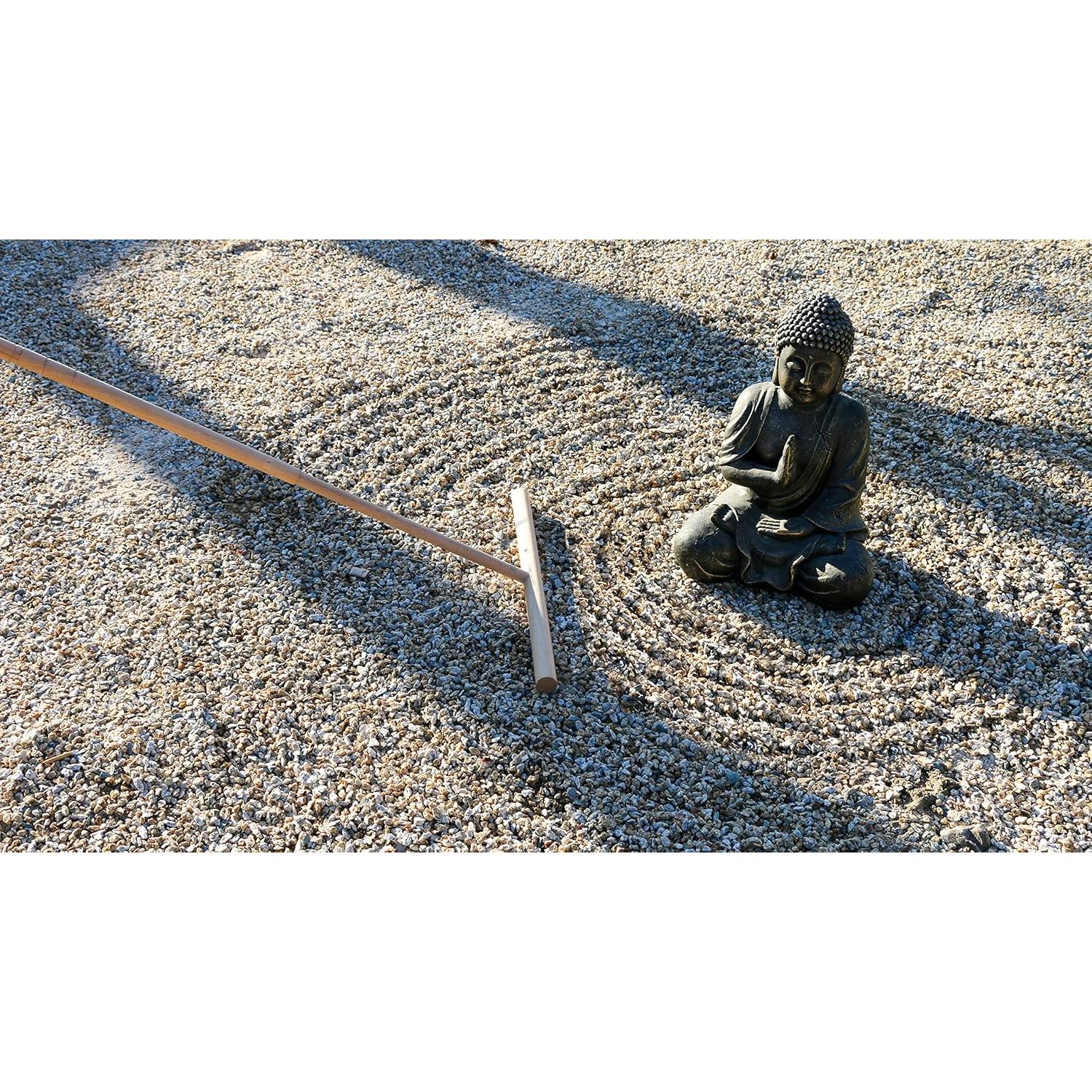 Rastrillo Zen de Jardín Exterior Grande JJJ Arts 121.92 cm