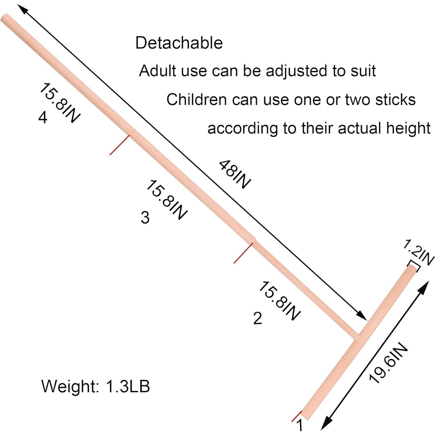 Rastrillo Zen de Jardín Exterior Grande JJJ Arts 121.92 cm