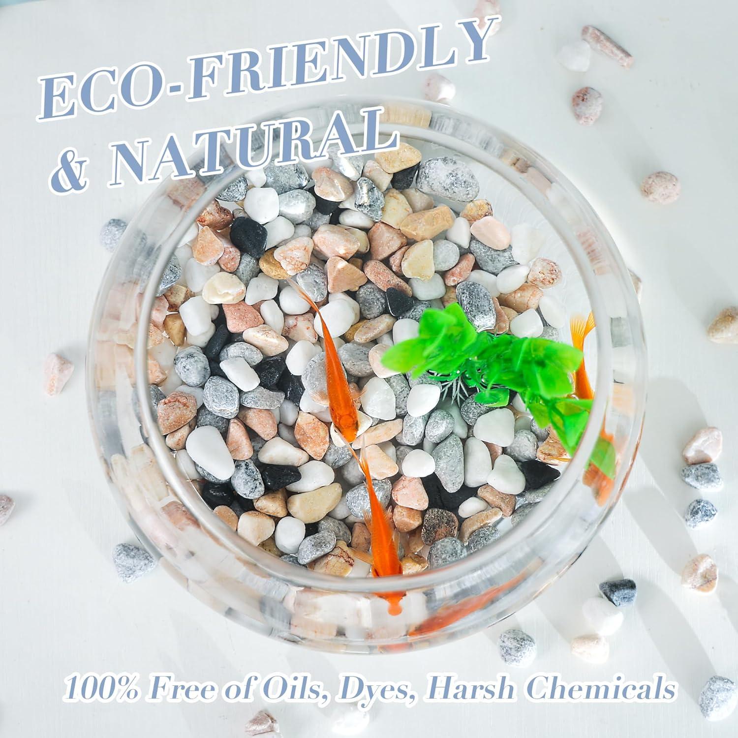 Grava Mixta Natural SIDONG 4.54 KG para Jardín y Acuarios