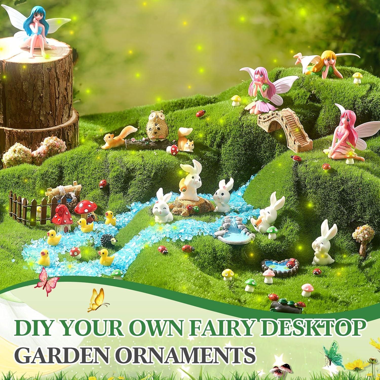 Kit Jardín Zen Soulchen Estilo Hada con Bandeja de Madera