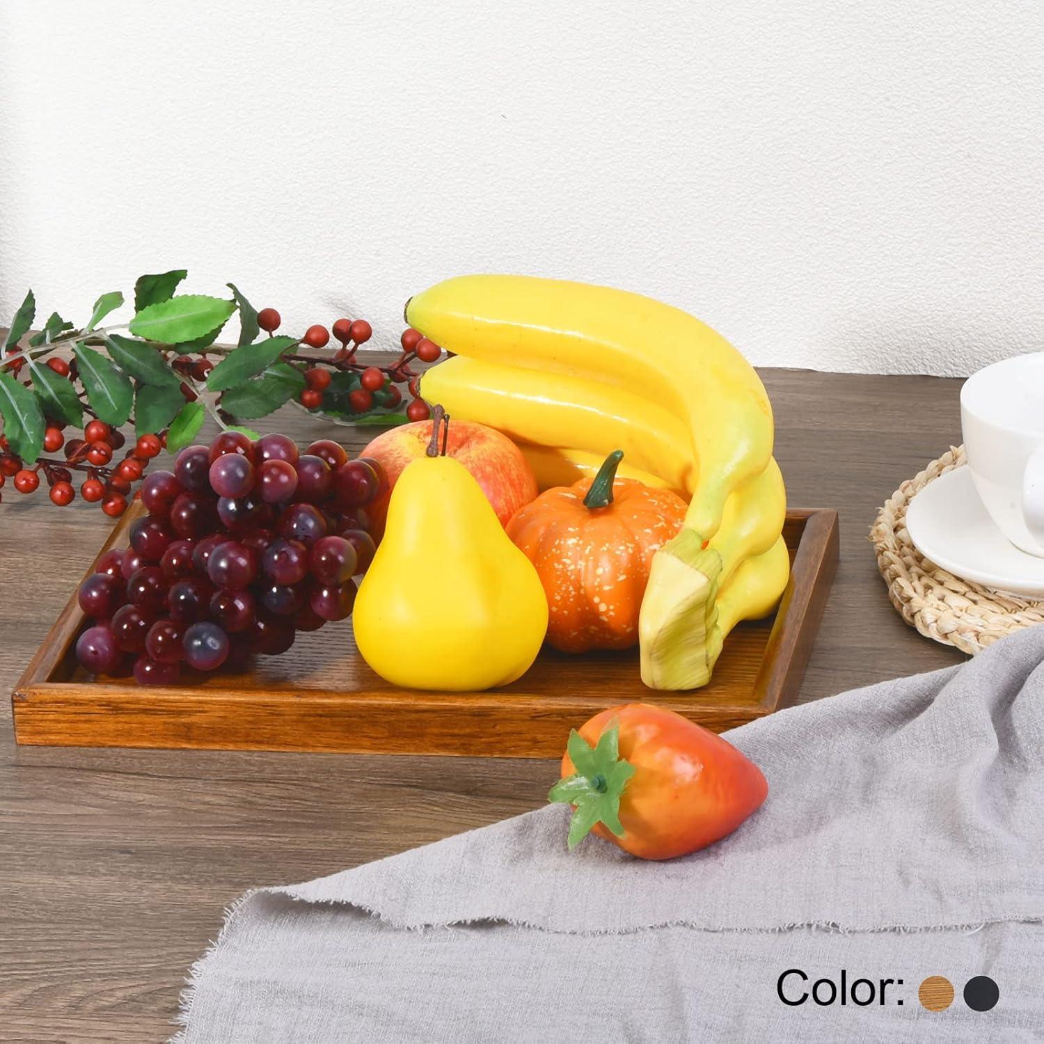 Bandeja de Madera PATIKIL 30x20cm Rectangular Rústica