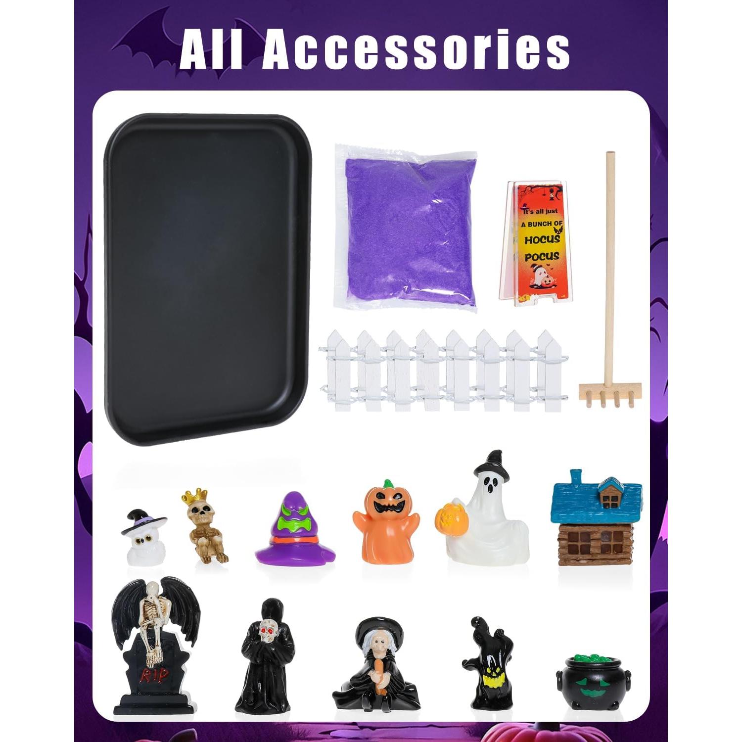 Kit Jardín Zen Halloween MSEHKM con Cartel Inspirador