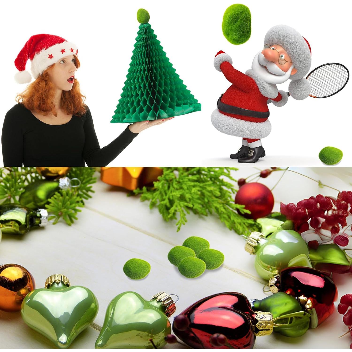 Rocas de Musgo Artificial AncBace 20 Piezas Decoración Verde