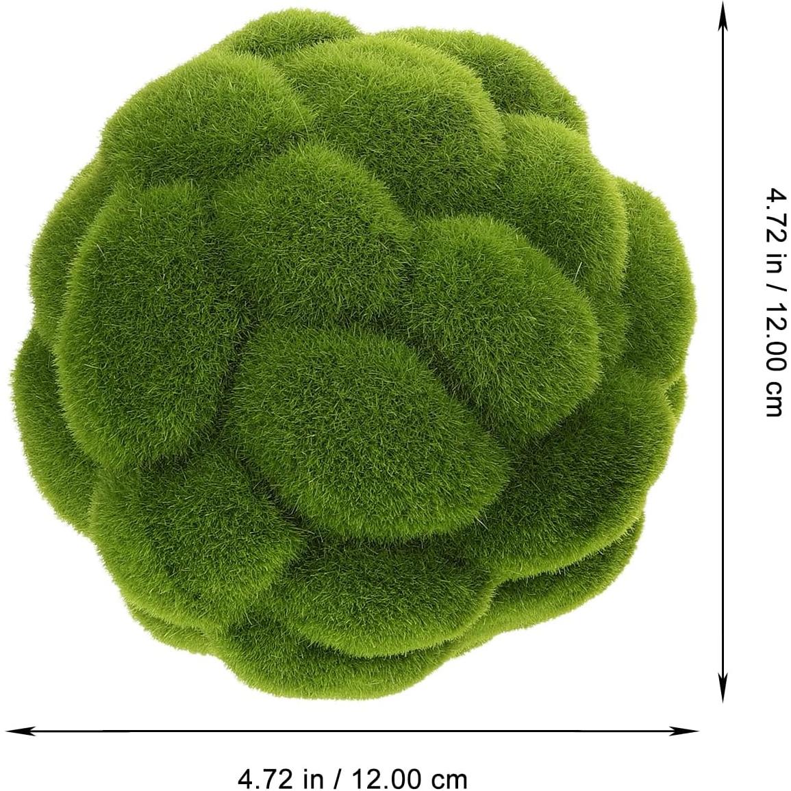 Bolas de Musgo Verde Cabilock 10pcs 9.9cm y 11.9cm Decorativas